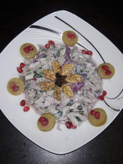 عکسی از دستور سالاد پیازچه