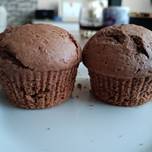 Csokis nutellás muffin