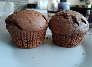 Csokis nutellás muffin recept fotója