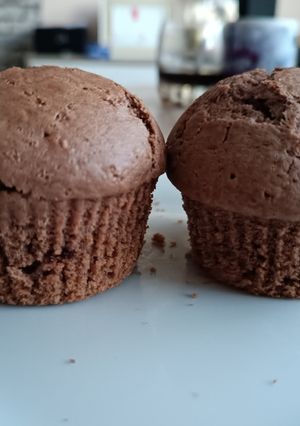 Csokis nutellás muffin recept fotója