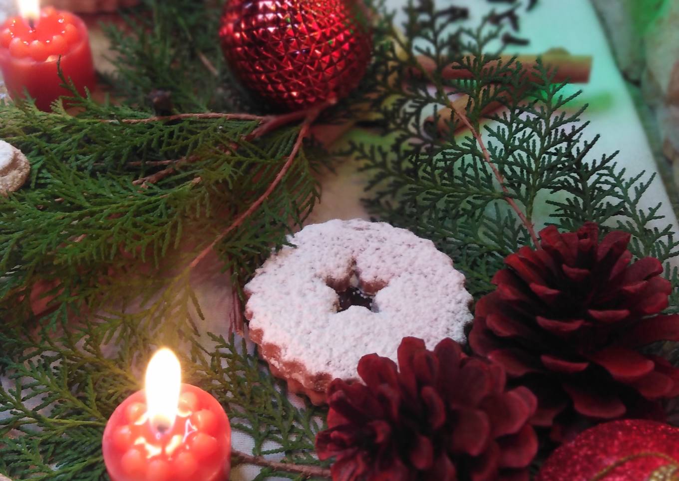 Recette biscuits sablés de Noël fourrés au chocolat