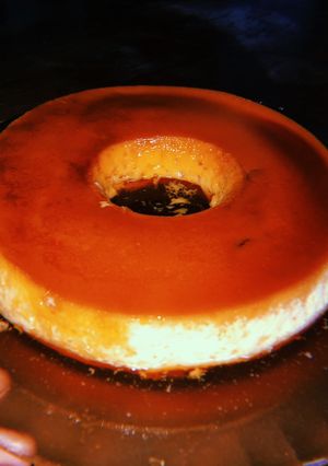 Una foto de Flan casero 🍮😋