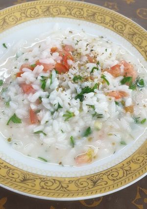 صورة لوصفة سلطة الأرز