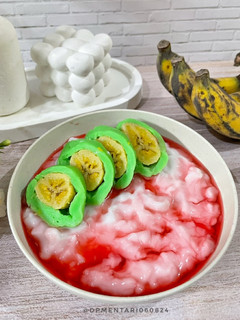 Foto resep Es Pisang Ijo