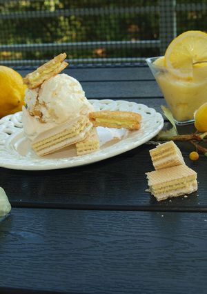 Φωτογραφία της συνταγής Παγωτό lemon pie 🍋