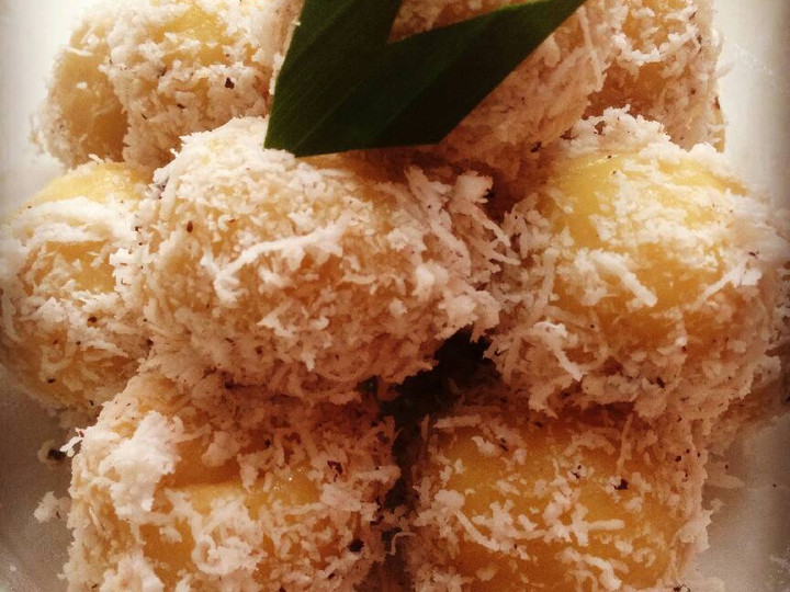 Yuk intip, Resep membuat Onde2/klepon ubi jalar kuning yang nagih banget