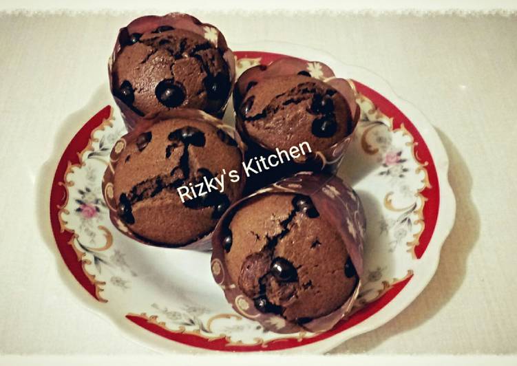 Cara Gampang Menyiapkan Choco Muffin, Lezat