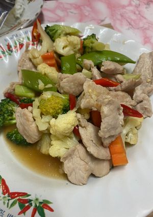 รูปของ ผัดผักรวมใส่หมู
