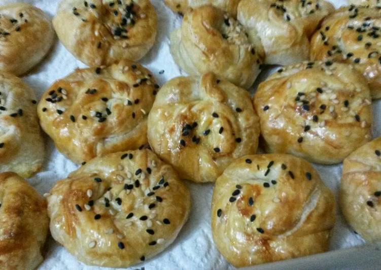Knishes de papa y calabaza