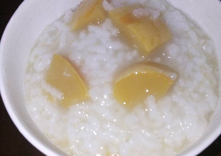 電鍋黃金南瓜粥