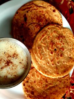 लहसुनी लच्छा पराठा (Lahsuni lachha paratha recipe in hindi) रेसिपी मुख्य फोटो