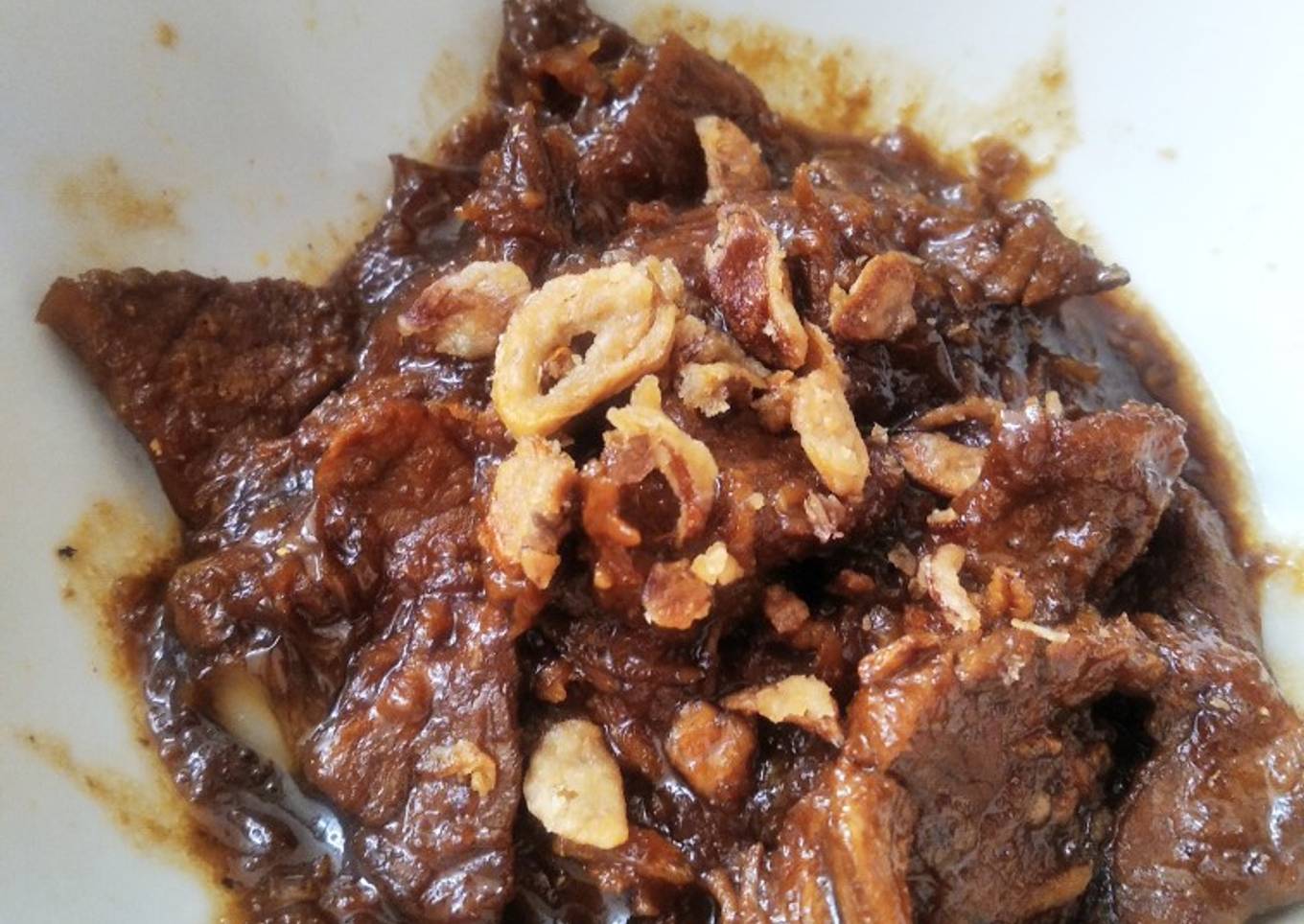 Bistik Daging Sapi Sederhana