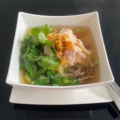 A picture of Soba With Basa Soup.