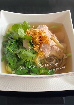 A picture of Soba With Basa Soup.