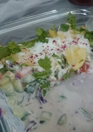 صورة لوصفة سلطة سريعة ع طريقتي