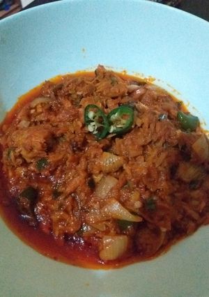 Foto resep Tumis tuna pedas