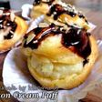 Boston Cream Puff (soes dengan ganache)