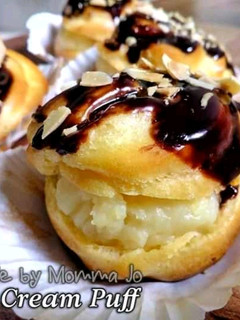 Foto resep Boston Cream Puff (soes dengan ganache)