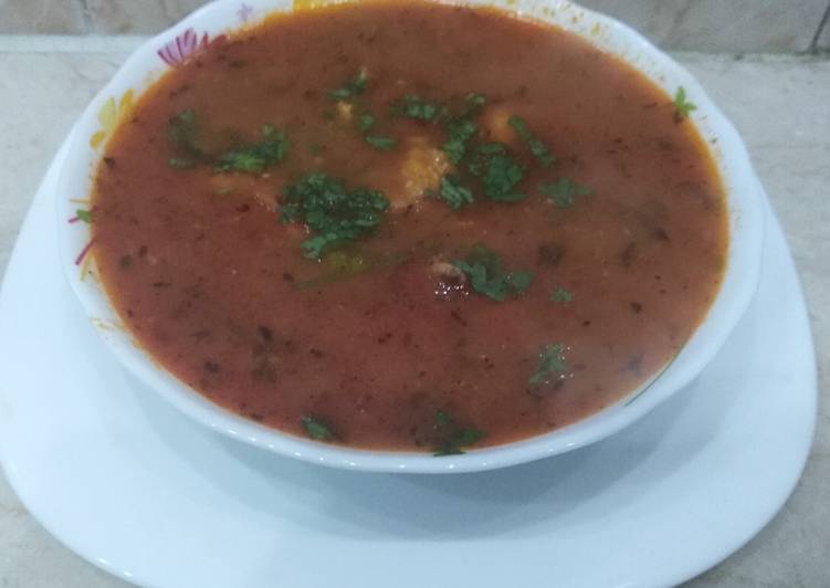 شوربة فريك بنة رمضان هايلة