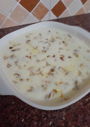 A picture of Zafraani Kheer.