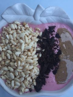 Una foto de Smoothie de frutos rojos