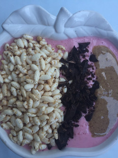 Una foto de Smoothie de frutos rojos