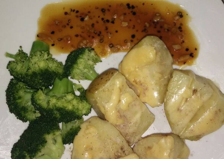 Langkah Mudah untuk Membuat Clean eating Kentang keju, Lezat