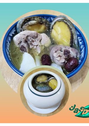 紅棗山藥鮑魚雞湯 的食譜成品照片