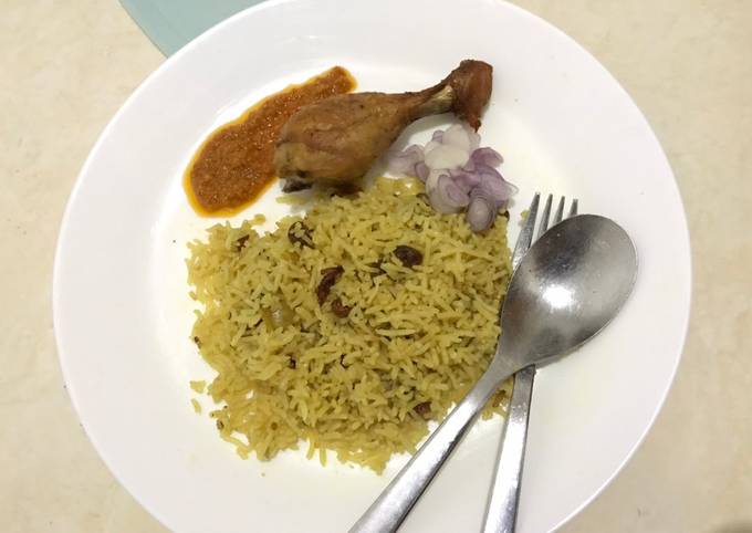 Ternyata ini lho! Bagaimana cara memasak Nasi Mandhi Ayam yang nagih banget