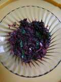 Beet green chutney