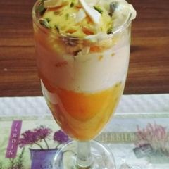 Mango Rabdi Falooda A picture of Mango Rabdi Falooda.