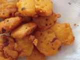 Gram flour bhajia