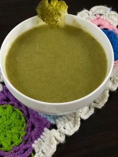صورة لوصفة شوربة بروكلي 😋