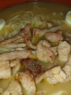 Una foto de 🇯🇵Sopa ramen con miso🇯🇵