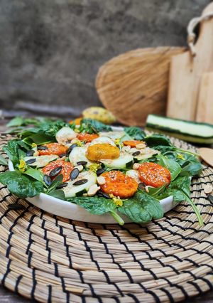 A picture of Prickly Pear Salad.