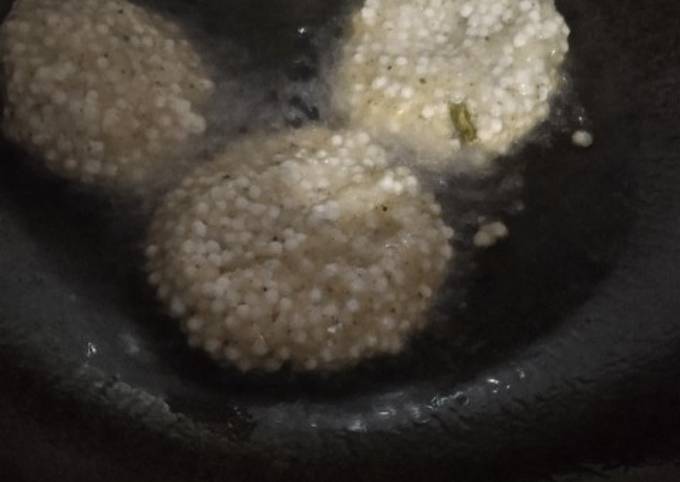 Recipe of Perfect Sabudana aloo vada