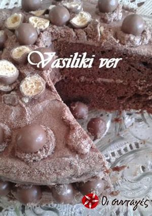 Φωτογραφία της συνταγής Τούρτα κέικ με maltesers
