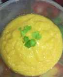 Crema de apio y zanahoria