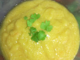 Crema de apio y zanahoria
