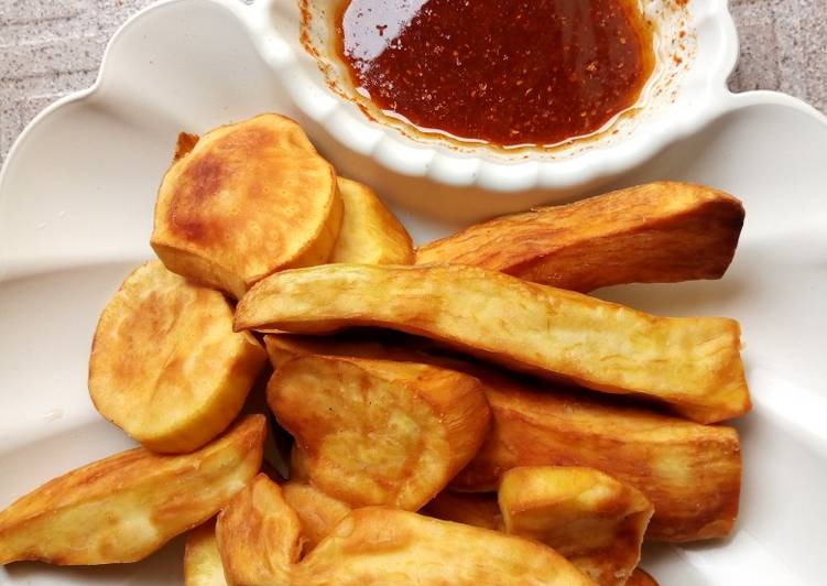 Steps to Prepare Speedy Fried sweet potato | This is Recipe So Yummy You Must Undertake Now !!