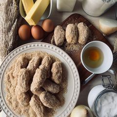Homemade Chicken Croquettes 🐓 A picture of Homemade Chicken Croquettes 🐓.