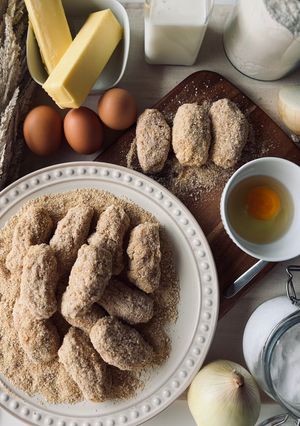 A picture of Homemade Chicken Croquettes 🐓.