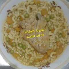 مقرونة بالجلبانة-レシピのメイン写真