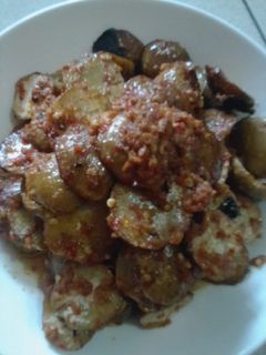Foto resep Jengkol goreng pedas