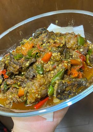 Foto resep Sambel paru sapi