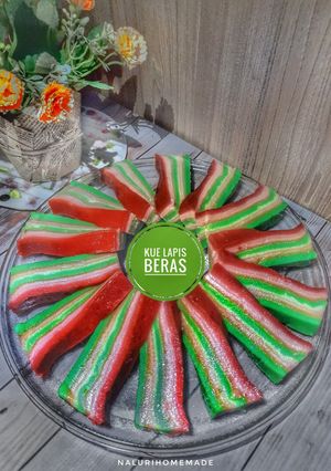 Foto resep 40.2022. Kue Lapis Beras