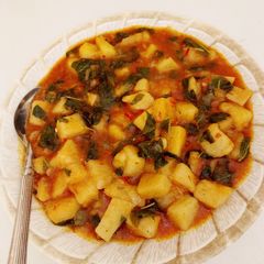 A picture of Yam porridge.