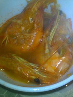 صورة لوصفة شوربه جمبرى على طريقتى