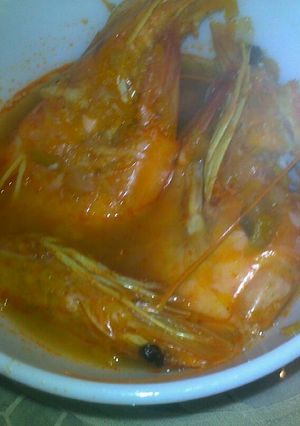 A picture of Shrimp Soup (My Way).
