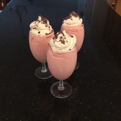 A picture of Fresh Strawberry Mousse.